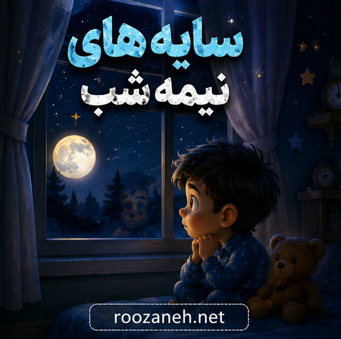 قصههای بچگانه ترسناک ( داستان های قدیمی و جدید ترسناک کودکانه ) 2 «سایههای نیمهشب»