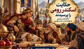 حکایت اسکندرِ رومی را پرسیدند