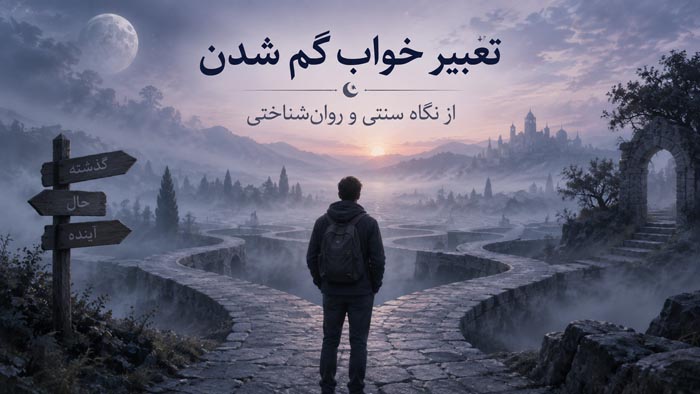 تعبیر خواب گم شدن؛ معنی گم کردن راه، کودک، همسر و وسایل 1 تعبیر خواب گم شدن؛ معنی گم کردن راه، کودک، همسر و وسایل