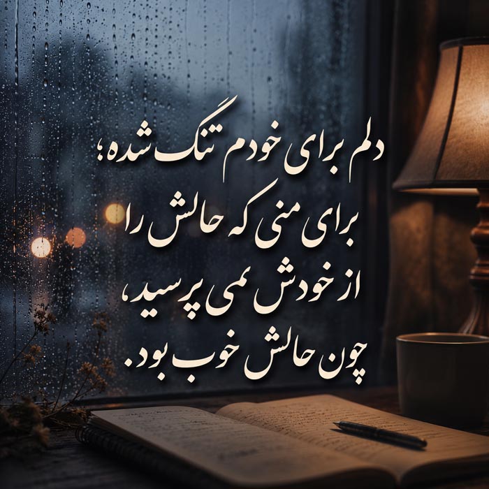 دلتنگی برای خودم