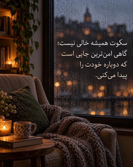 ۳۰۰ جمله ماندگار برای لحظههای مهم زندگی؛ از خودشناسی و امید تا عشق و آدمها 3 جملات تأمل برانگیز درباره آدمها و رابطهها