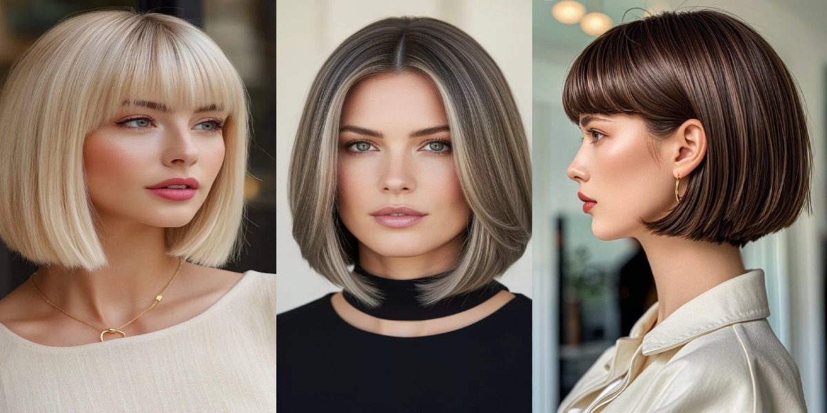 مجموعه مدل‌های موی مصری کوتاه، چتری و بدون چتری
