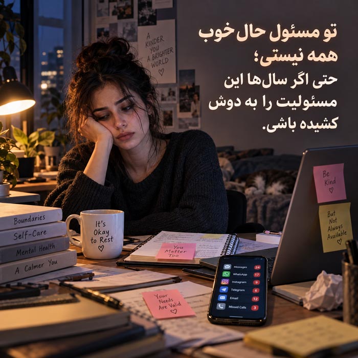 جملات درباره نه گفتن و انتخاب خود؛ برای کسانی که از راضی کردن همه خسته شدهاند 8 جملات کوتاه درباره مرزبندی و نه گفتن برای استوری