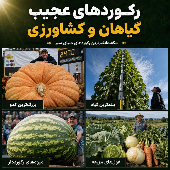 عجیبترین رکوردهای جهان؛ ۱۰۰ رکورد باورنکردنی که باور نمیکنید واقعی باشند 14 بزرگترین ساختمانها و اشیای ساختهشده جهان