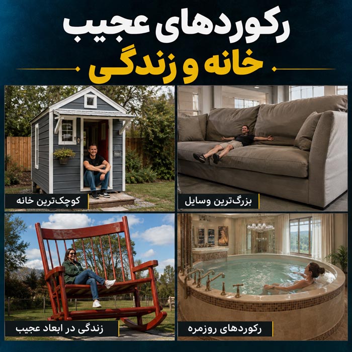 عجیبترین رکوردهای جهان؛ ۱۰۰ رکورد باورنکردنی که باور نمیکنید واقعی باشند 16 بزرگترین هواپیماها و وسایل حملونقل جهان