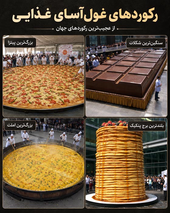 عجیبترین رکوردهای جهان؛ ۱۰۰ رکورد باورنکردنی که باور نمیکنید واقعی باشند 4 رکوردهای عجیب مهارت و حفظ تعادل