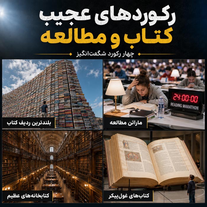 عجیبترین رکوردهای جهان؛ ۱۰۰ رکورد باورنکردنی که باور نمیکنید واقعی باشند 6 بزرگترین غذاها و رکوردهای غذایی جهان