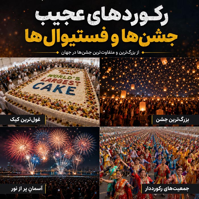 عجیبترین رکوردهای جهان؛ ۱۰۰ رکورد باورنکردنی که باور نمیکنید واقعی باشند 9 عجیبترین کلکسیونها و مجموعههای جهان