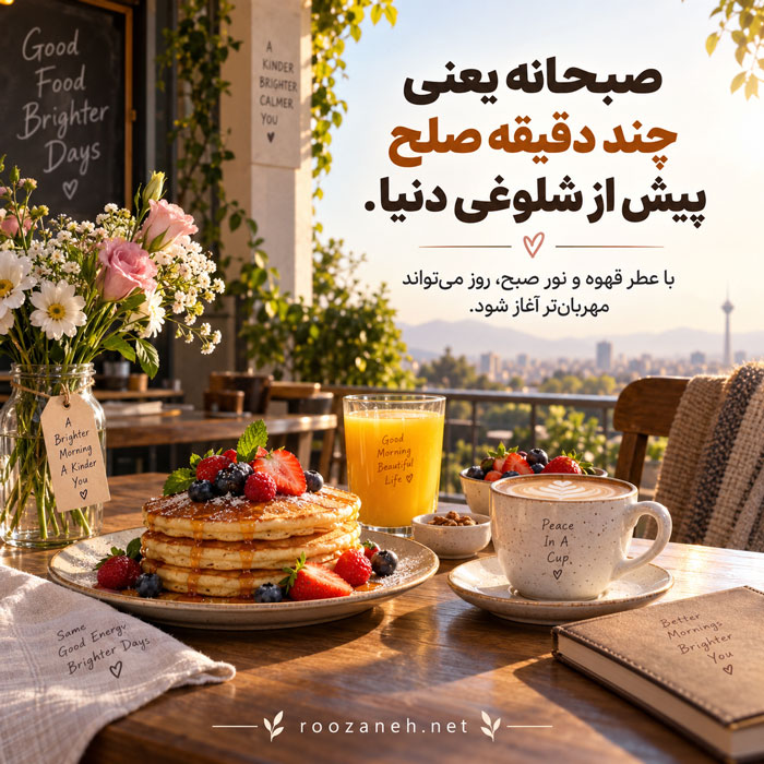 عکس شروع صبح پُر انرژی