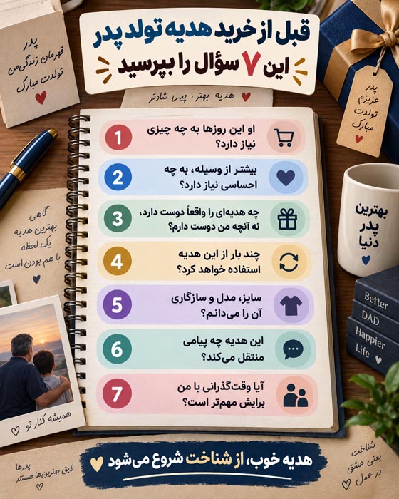 قبل از خرید هدیه تولد پدر این را بخوانید