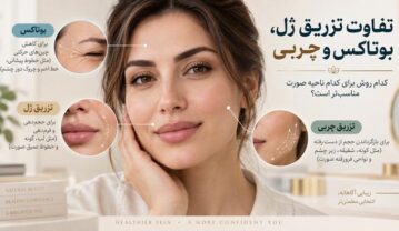 تفاوت ژل، بوتاکس و چربی