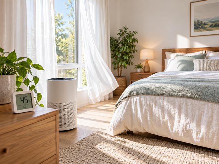 کیفیت هوای داخل منزل را چگونه بهتر کنیم؟ راهنمای کامل هوای سالم در خانه