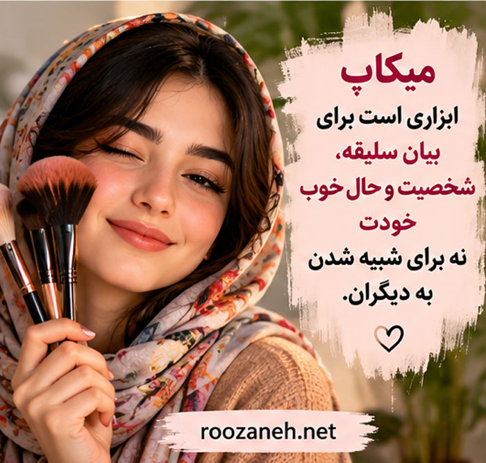 بیو برای پیج میکاپ | متن های کوتاه و حرفه ای برای جذب مشتری 3 متن بیو برای پیج میکاپ