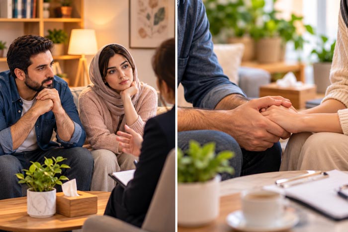 زمان مناسب مراجعه به مشاور زناشویی برای حل اختلاف‌های تکراری