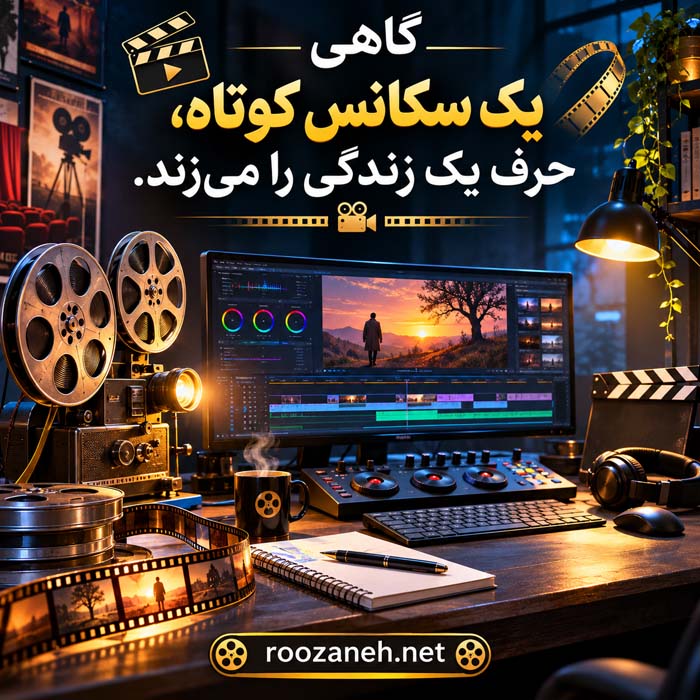 عکس نوشته های عشق به سینما
