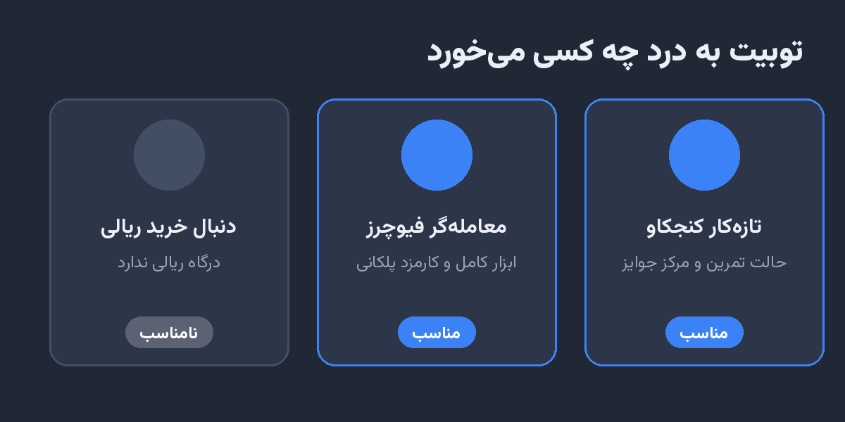 توبیت برای کدام کاربران مناسب است