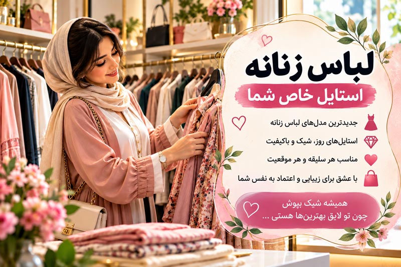 بیو برای پیج لباس زنانه | متن های کوتاه و حرفه ای برای جذب مشتری 1 بیو برای پیج لباس زنانه | متن های کوتاه و حرفه ای برای جذب مشتری