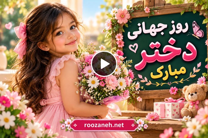 کلیپ روز دختر / ویدیوهای کوتاه تبریک روز دختر برای استوری 1 کلیپ روز دختر / ویدیوهای کوتاه تبریک روز دختر برای استوری