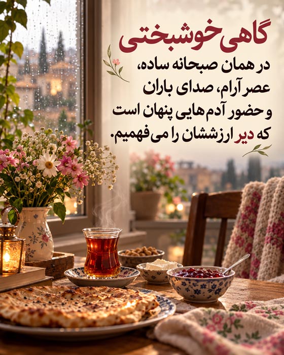 دلنوشته برای روزهای معمولی زندگی؛ ۱۰۵ متن درباره خوشبختیهای کوچک 3 دلنوشته برای روزهای معمولی زندگی؛ ۱۰۵ متن درباره خوشبختیهای کوچک