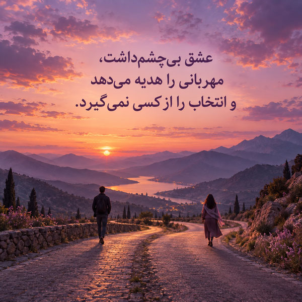 دوست داشتن بدون توقع؛ ۱۲۰ جمله برای عشقی که چیزی در عوض نمی‌خواهد