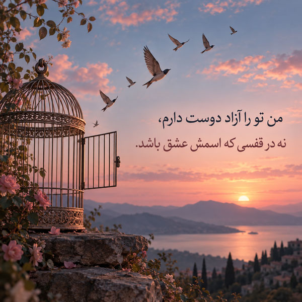 دوست داشتن بدون توقع؛ ۱۲۰ جمله برای عشقی که چیزی در عوض نمی‌خواهد
