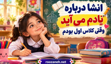 انشا درباره یادم می آید وقتی کلاس اول بودم | مجموعه جدید و خاطرهانگیز برای دانشآموزان انشا درباره یادم می آید وقتی کلاس اول بودم