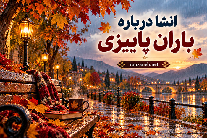 انشا درباره باران پاییزی | مجموعه جدید و توصیفی برای همه پایهها 1 انشا درباره باران پاییزی | مجموعه جدید و توصیفی برای همه پایهها