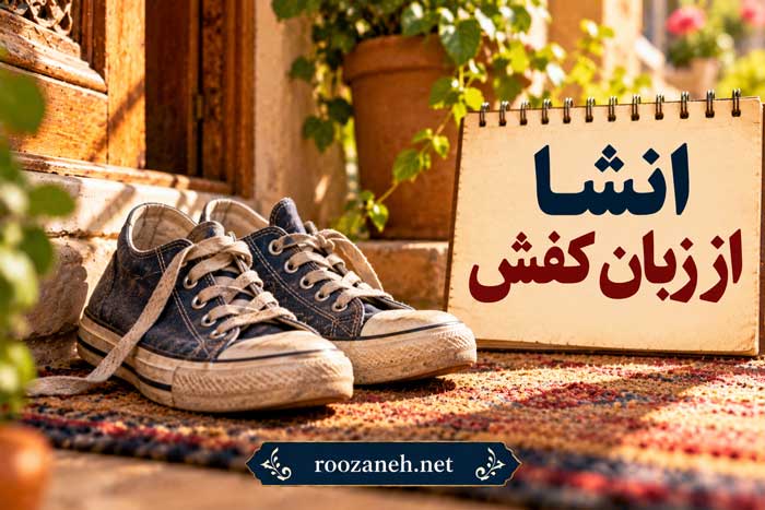 انشا از زبان کفش | مجموعه جدید و خلاقانه برای همه پایهها 1 انشا از زبان کفش | مجموعه جدید و خلاقانه برای همه پایهها