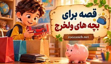 قصه برای بچه های ولخرج