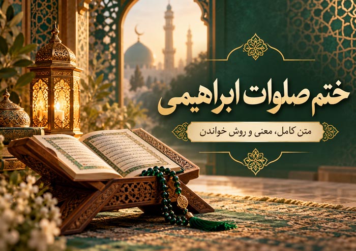 ختم صلوات ابراهیمی چیست؟ متن کامل، معنی و روش خواندن 1 ختم صلوات ابراهیمی چیست؟ متن کامل، معنی و روش خواندن