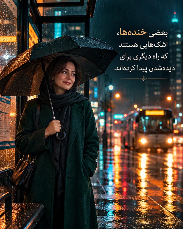 متن درباره خندیدن وقتی حالت خوب نیست؛ لبخندهای پشت خستگی