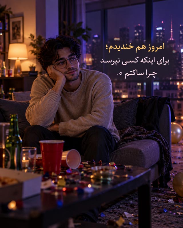 متن درباره خندیدن وقتی حالت خوب نیست؛ لبخندهای پشت خستگی