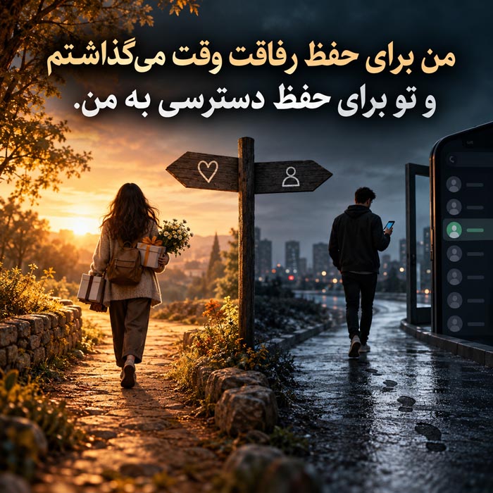 متن درباره آدم‌هایی که فقط وقتی به تو نیاز دارند پیدایشان می‌شود؛ جملات سنگین درباره رابطه‌های یک‌طرفه