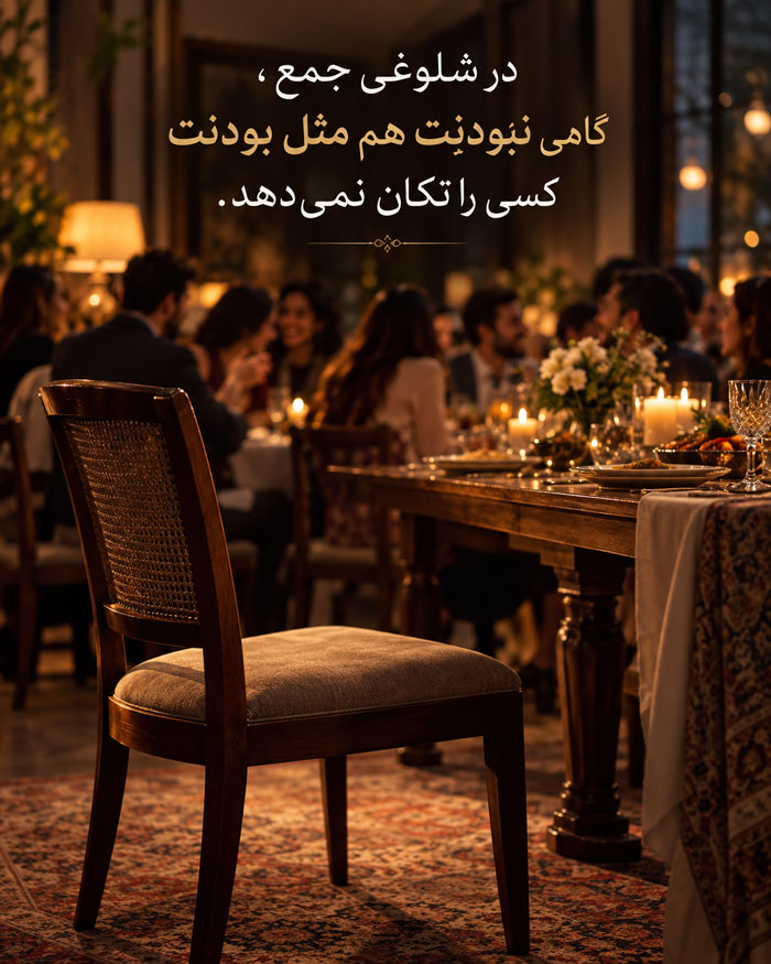 متن درباره نادیده گرفته شدن در جمع؛ جملات برای وقتی حضورمان دیده نمیشود 2 متن درباره نادیده گرفته شدن در جمع؛ جملات برای وقتی حضورمان دیده نمیشود