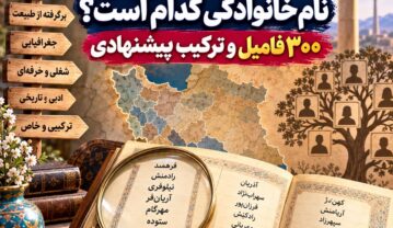 کمیابترین نام خانوادگی کدام است؟ ۳۰۰ فامیل و ترکیب پیشنهادی کمیابترین نام خانوادگی