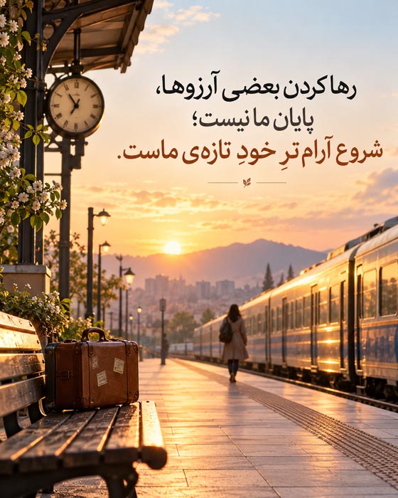 دلنوشته برای آرزویی که دیگر دنبالش نیستیم؛ خداحافظی با رؤیاهای قدیمی