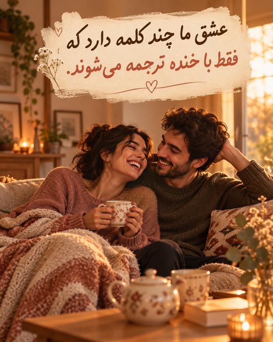 متن عاشقانه درباره شوخیهای دونفره؛ وقتی عشق با خندههای بیدلیل قشنگتر میشود 6 پیام عاشقانه بامزه برای چت و شوخی دوستانه با محبوب