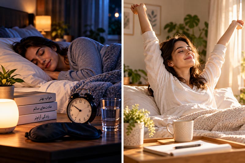 اسلیپ ماکسینگ چیست؟ راهنمای علمی خواب بهتر، ترندهای پرخطر و عادتهای مفید 4 برنامه ساده برای بهبود کیفیت خواب و پیگیری عادتهای روزانه