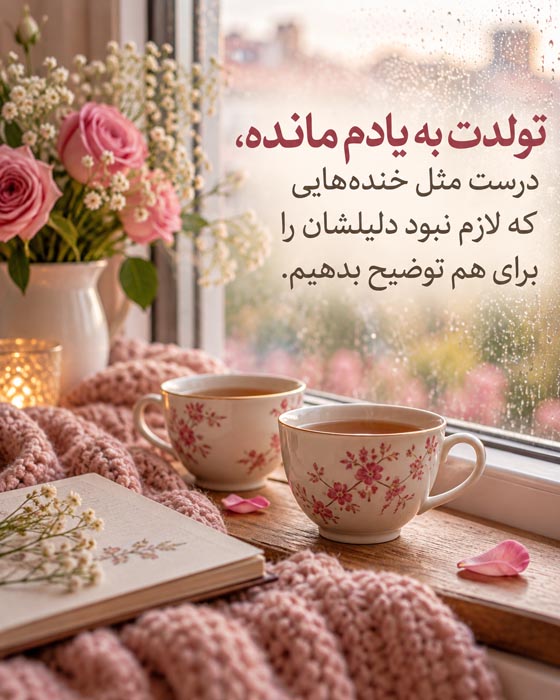 متن تبریک تولد دوست قدیمی بعد از سالها بیخبری؛ جملات نوستالژیک و احساسی 6 متن احساسی تولد دوست قدیمی با دلتنگی و آرزوی روزهای خوب